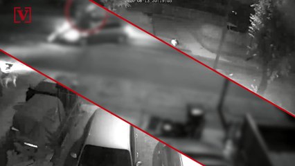 Watch the Shocking Moment a Motorcyclist Was Sent Flying After Crashing Head on With a Car