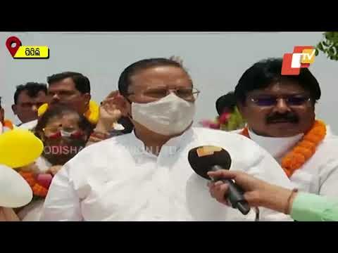 Pipili Bypoll | Congress Candidate Ajit Mangaraj 's Rally Ahead For Nomination Filling