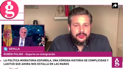 Rubén Pulido experto en inmigración asegura que desde que Sánchez llegó al poder las cifras no dejan de aumentar