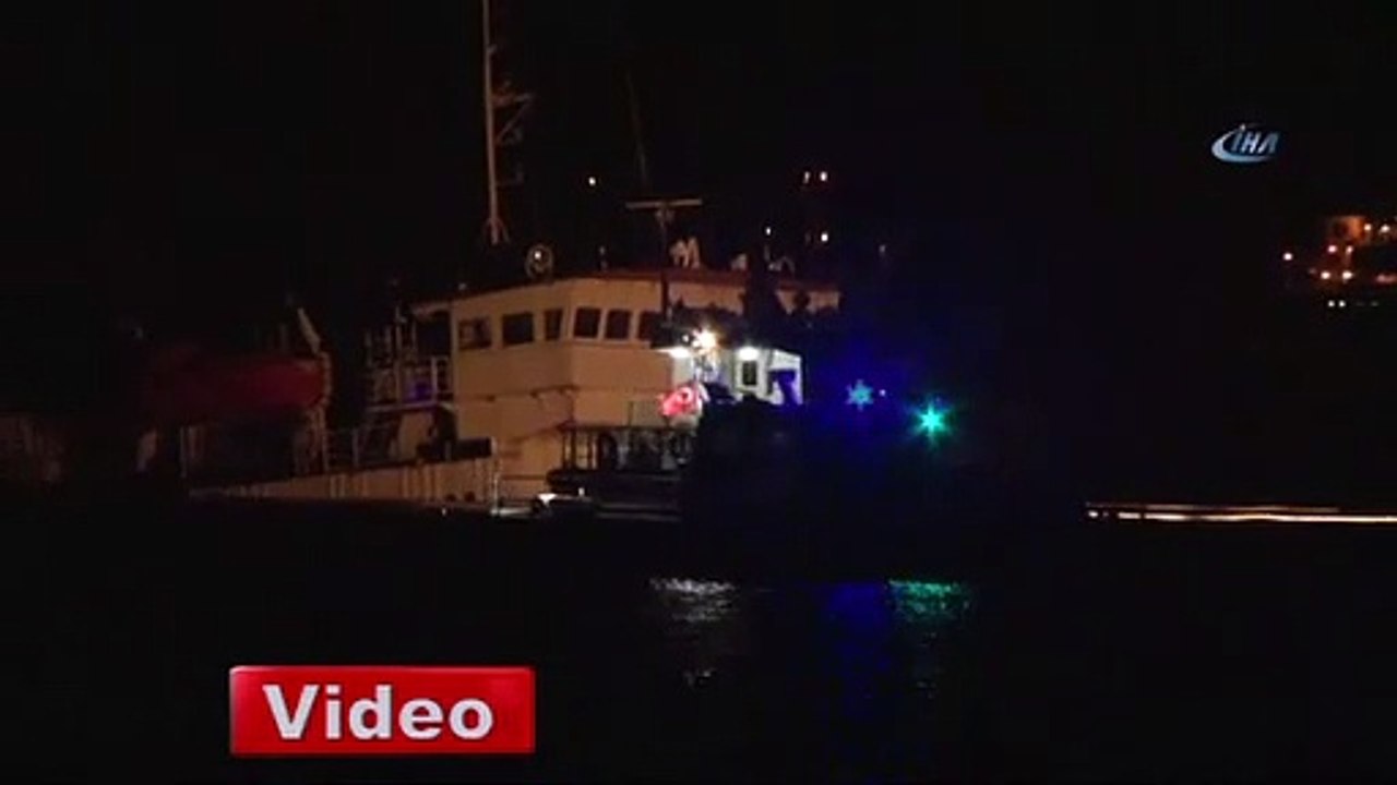 Zeytinburnu açıklarında kuru yük gemisi batmaya başladı!