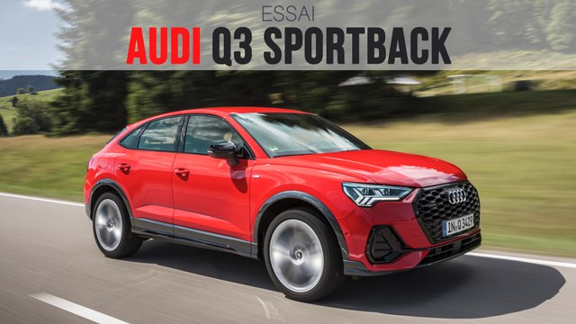 Essai Audi Q3 Sportback 40 TDI : au volant du petit SUV coupé