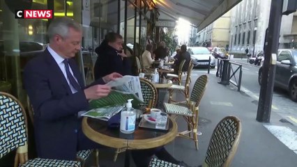 Les membres du gouvernement s'affichent en terrasse
