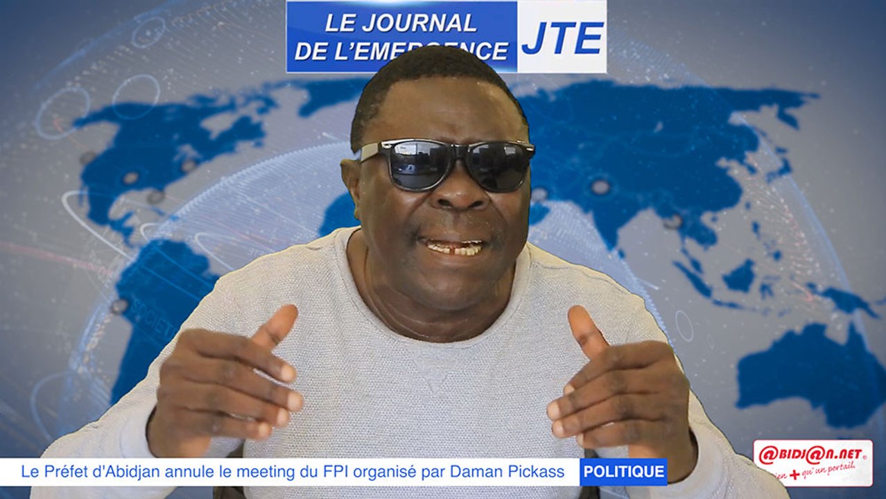 JTE  : Gbi de Fer analyse la décision d’annulation du meeting du FPI organisé par Daman Pickass