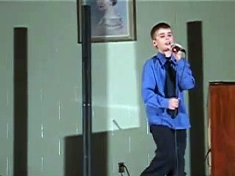 Justin Singing Fallin by Alicia Keys