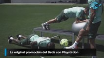 La original promoción del Betis con Playstation