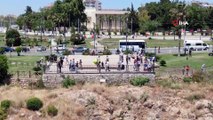 Konyaaltı Sahili’nde 19 Mayıs yoğunluğu