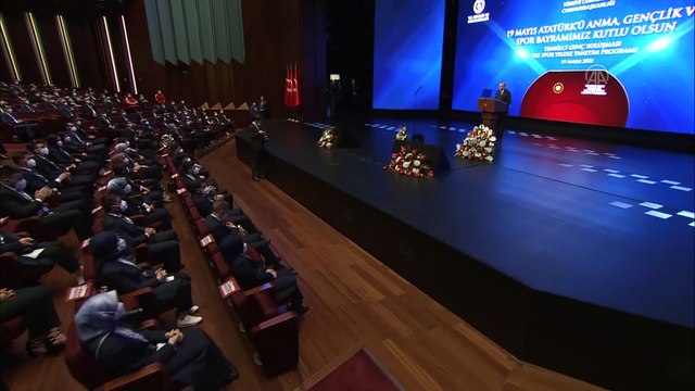ANKARA - Cumhurbaşkanı Erdoğan: 'Güçlü her zaman haklı diye bir şey yok. Haklının güçlü olduğuna inandığımız bir dünyayı kurmak için Türkiye var'