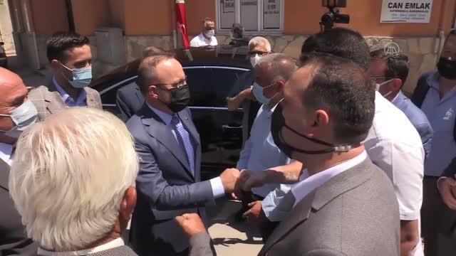 ÇANAKKALE - AK Parti'li Turan'dan ABD Dışişleri Bakanlığı Sözcüsü'nün Cumhurbaşkanı Erdoğan'a yönelik sözlerine tepki