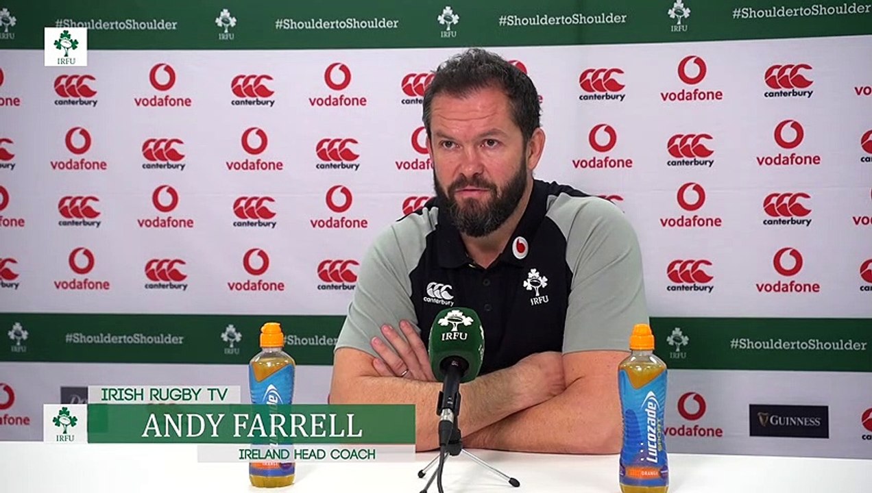 Andy Farrell Press Conference