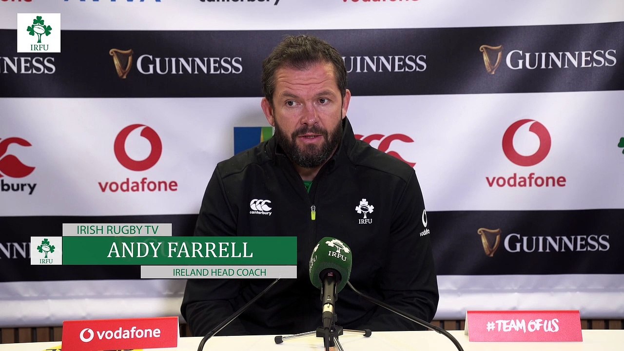 Andy Farrell Press Conference