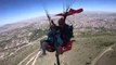 Sporcular, 19 Mayıs'ı yamaç paraşütü atlayışıyla kutladı