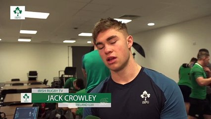 Jack Crowley on his hopes for the Under-20 Six Nations