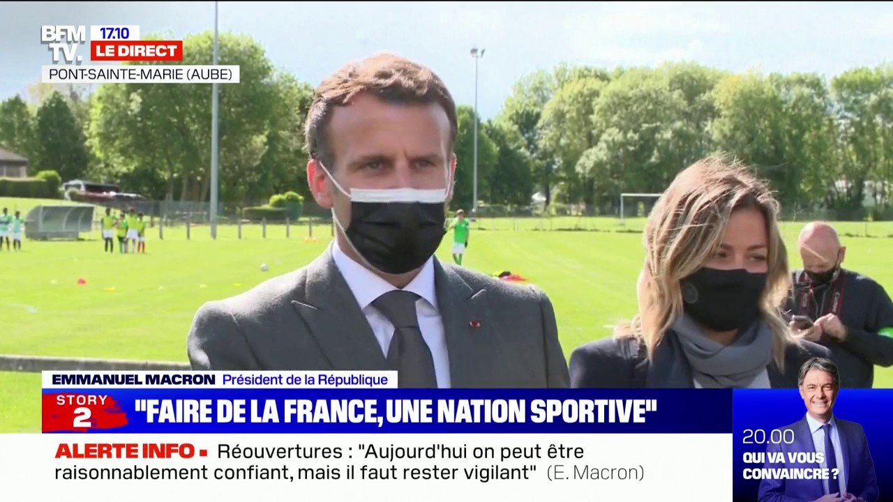 Emmanuel Macron: "La priorité de la nation est d'essayer de retrouver progressivement une vie normale"