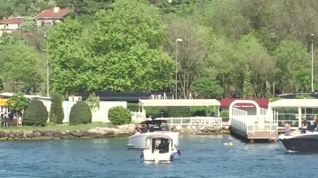 Beşiktaş takımı, Küçüksu'dan deniz yoluyla Park'a hareket etti (2)