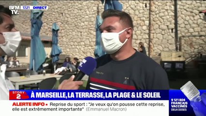 Réouverture : "Un soulagement après 7 mois d'attente" pour ce gérant de restaurant à Marseille