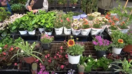 Çiçekçi gençten gönülleri ısıtan hareket