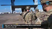 Así son las maniobras conjuntas EEUU-Marruecos 'African Lion 21'