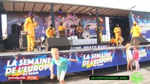 BÉNIN  SEMAINE DE L'EUROPE  EXTRAIT CONCERT LIVE GANGBÉ BRASS BAND À FIDJROSSÈ PLAGE