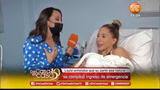 En Exclusiva | Las primera imágenes de la bebé de Layla Torres