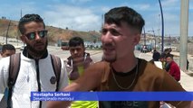 Migrantes siguen intentando llegar a Ceuta, pero miles ya fueron retornados a Marruecos