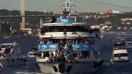 Şampiyon Beşiktaş stada geldi