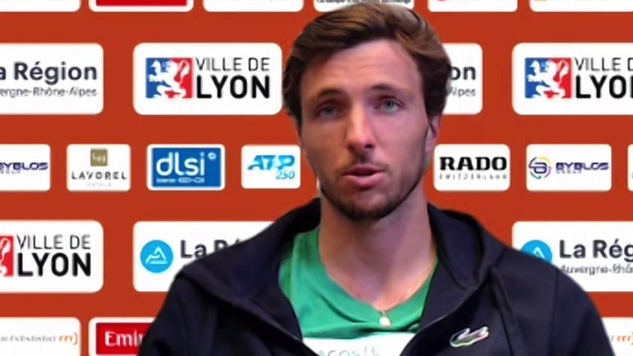 ATP - Lyon 2021 - Arthur Rinderknech : "J'ai grandi sur terre battue et j'ai appris à jouer au tennis comme un homme aux NCAA aux Etats-Unis"