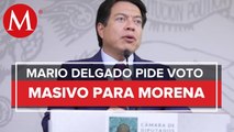 Mario Delgado pide voto masivo a Morena para evitar impugnaciones de la oposición