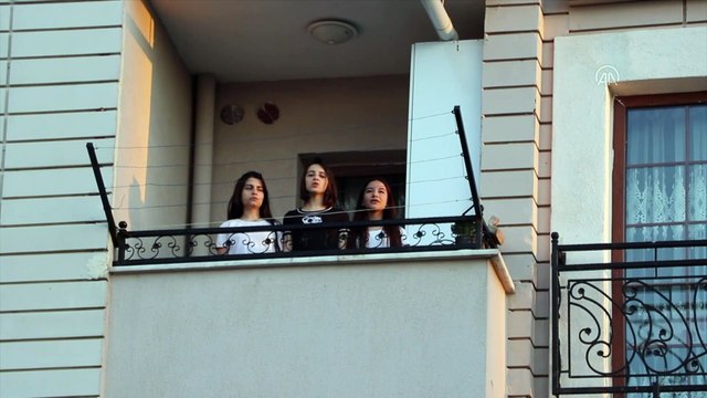 GAZİANTEP - Tüm yurtta saat 19.19'da İstiklal Marşı okundu