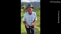 Un campesino colombiano se volvió viral al baila de alegría tras lograr vender toda su cosecha