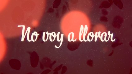 Majo Aguilar - No Voy A Llorar