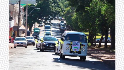 Carreata pede combate ao abuso sexual de crianças