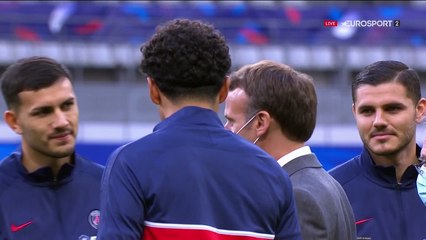 Quand Macron parle Euro avec Mbappé et… futsal avec Ben Yedder