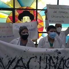 Estudiantes de la UDO Oriente reclamaron inclusión en vacunación contra la covid-19