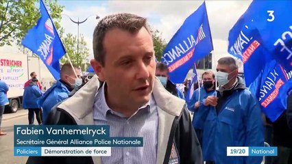 Police : une manifestation à la tonalité très politique