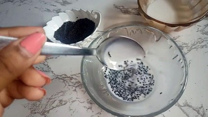 Testing  Tik Tok Viral Chia Or Sabja Seeds Face Mask For Instant Skin Whitening