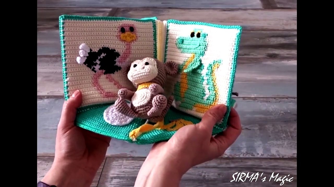 Crochet Toy Tutorial Bear Simon By Nelly Handmade. Part 1