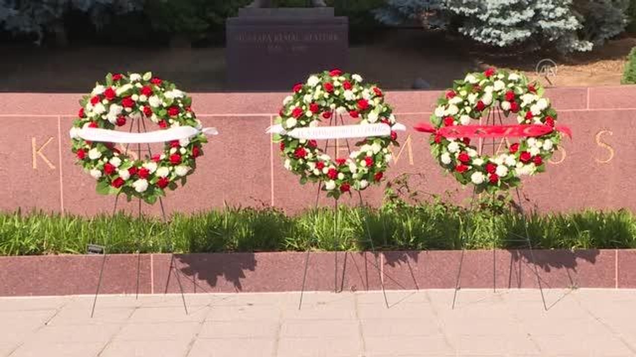 WASHINGTON - Washington'da 19 Mayıs Atatürk'ü Anma, Gençlik ve Spor Bayramı kutlaması yapıldı