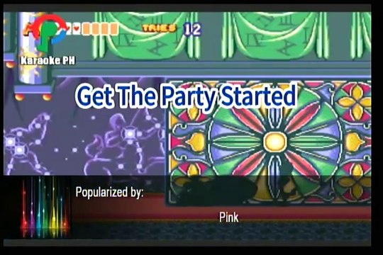 Pink Get The Party Started Karaoke