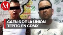 Caen 6 presuntos miembros de La Unión Tepito tras extorsión a dueño de refaccionaria