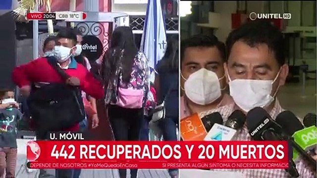 Casos activos en Santa Cruz suben a 9.111, los nuevos contagios de este miércoles son 913