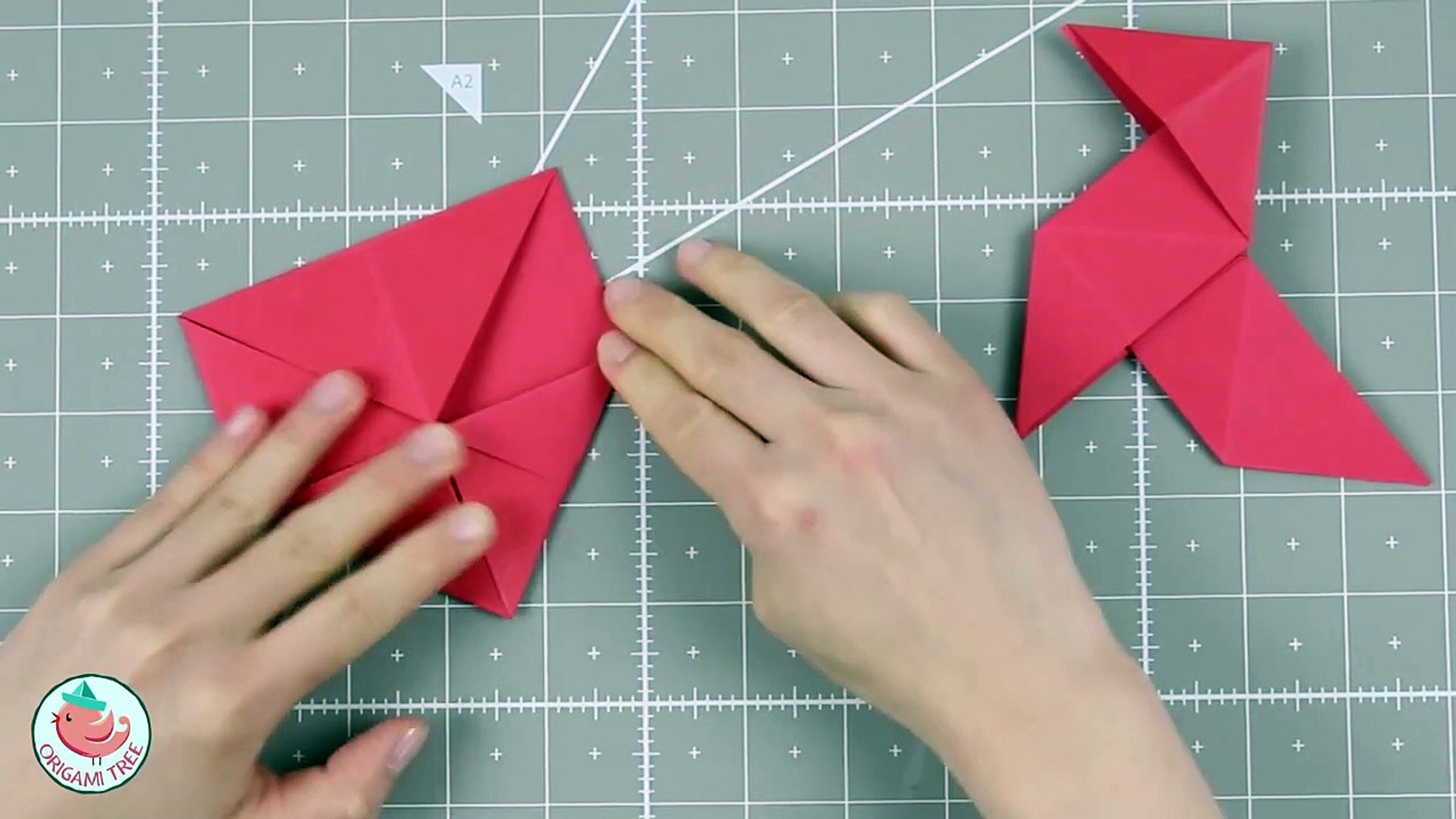 Easy Origami For Kids Hummingbird - How To Make Origami Hummingbird - video  Dailymotion