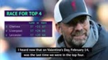 Klopp reflects on ‘insane’ turnaround as Liverpool go fourth