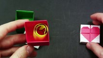 Origami: Box Heart 3D By Matthew Gardiner - Yakomoga Origami Tutorial