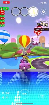 Mario Kart Tour - Lightning Oilpaper Glider Gameplay (Bowser vs. DK Tour Premium Challenge Reward)