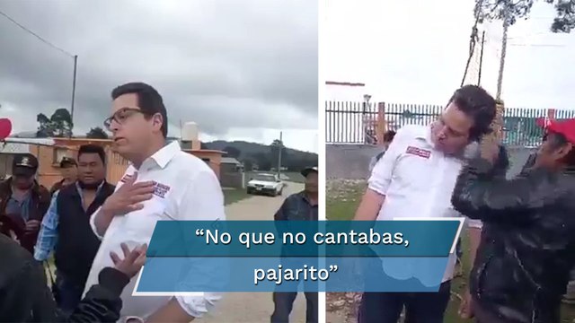 Indígenas tzotziles simulan ahorcar a candidato de Morena en Chiapas