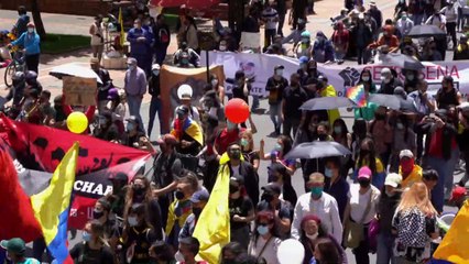 Nuevas protestas anteceden diálogos para superar crisis social en Colombia