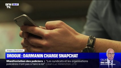 Video herunterladen: Lutte anti-drogue: Gérald Darmanin accuse le réseau social Snapchat de faciliter les trafics