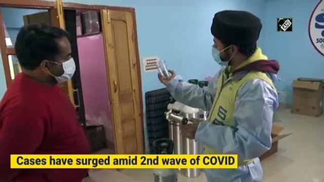 NGOs playing vital role to provide oxygen to the needy in Kashmir
