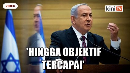 Netanyahu tekad teruskan serangan, Biden gesa tenang