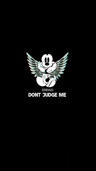 don't judge me